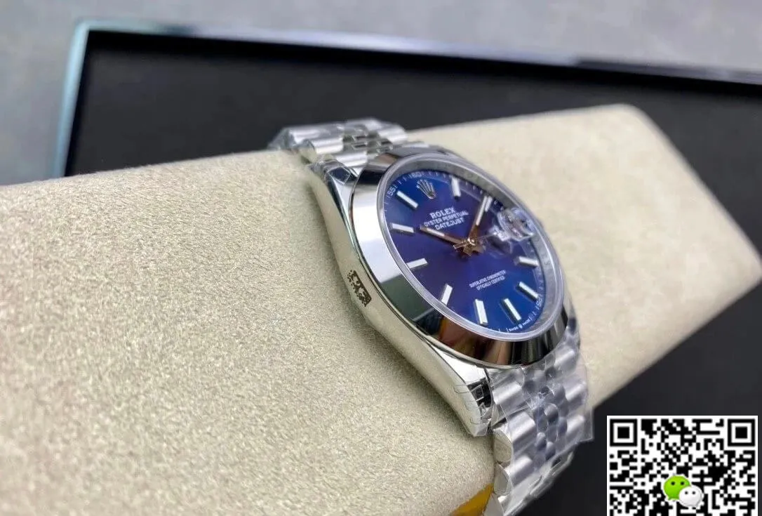 Rolex Datejust M126300-0002 41MM VS Factory 1:1 Best Edition Replica Watch Silver Strap
