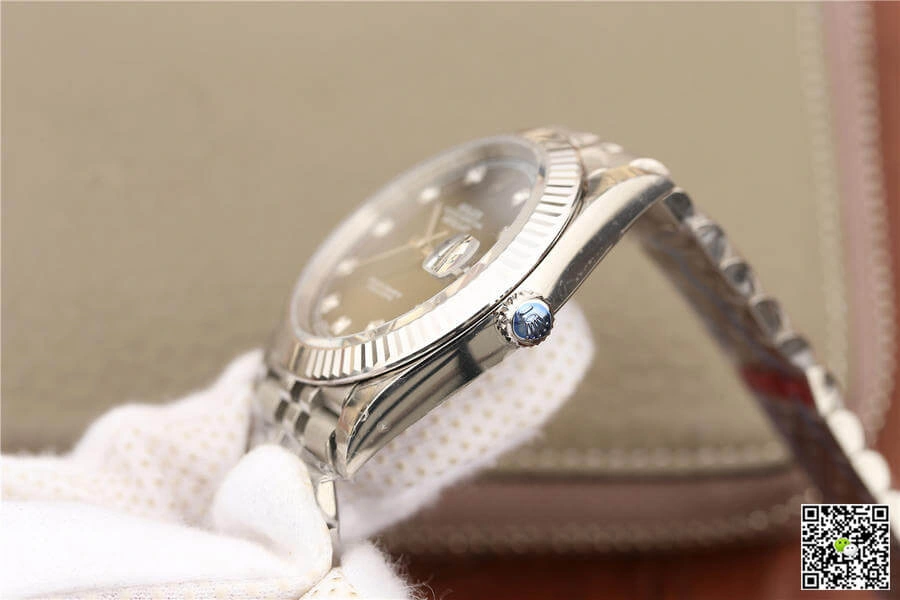 Rolex Datejust M126334-0006 EW Factory 1:1 Best Edition Replica Watch Diamond Gray Dial