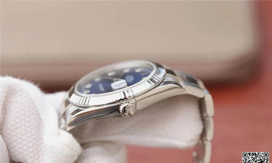 Rolex Datejust M126334-0015 EW Factory 1:1 Best Edition Replica Watch Diamond Blue Dial