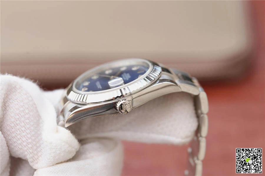 Rolex Datejust M126334-0015 EW Factory 1:1 Best Edition Replica Watch Diamond Blue Dial