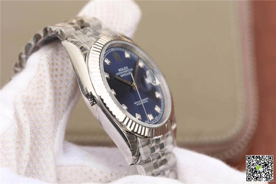 Rolex Datejust M126334-0016 EW Factory 1:1 Best Edition Replica Watch Blue Diamond Dial