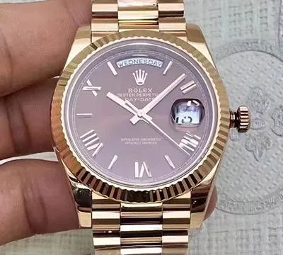 Rolex Day-Date 228235 EW Factory 1:1 Best Edition Replica Watch Swiss ETA3255 Rose gold