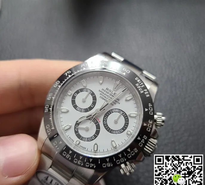 Rolex Cosmograph Daytona M116500LN-0001 Clean Factory 1:1 Best Edition Replica Watch V3 White Dial