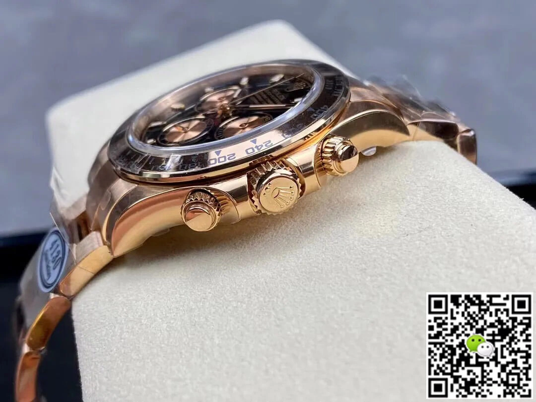 Rolex Cosmograph Daytona M116505-0008 Clean Factory 1:1 Best Edition Replica Watch Rose Gold Strap