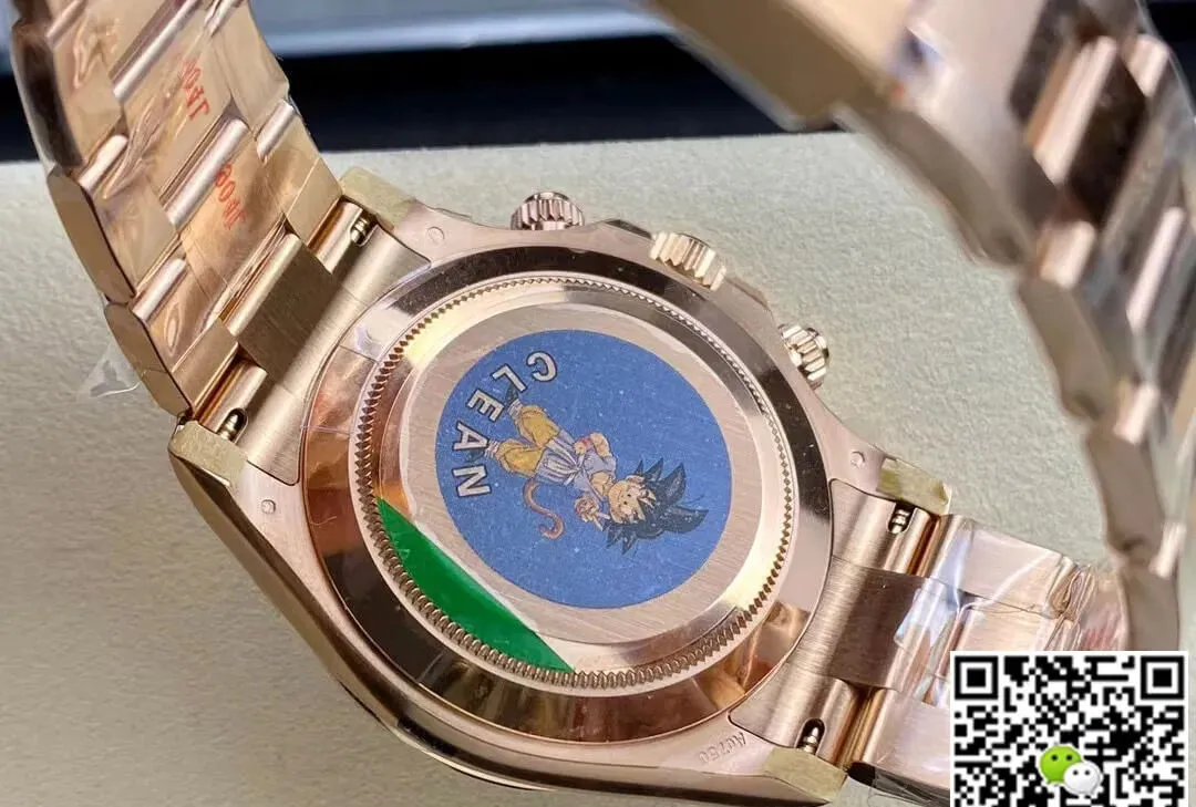 Rolex Cosmograph Daytona M116505-0008 Clean Factory 1:1 Best Edition Replica Watch Rose Gold Strap