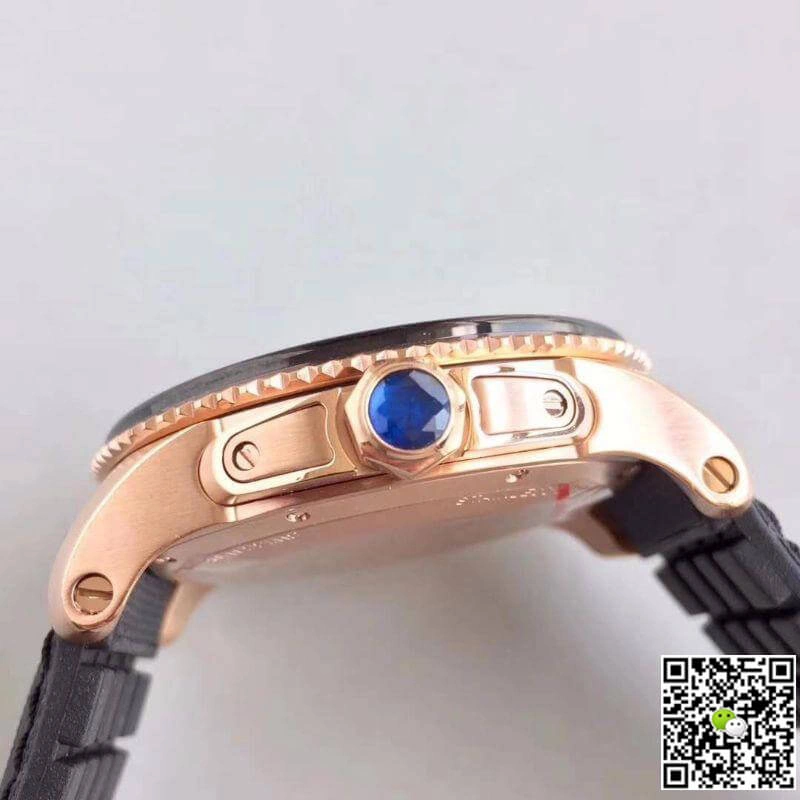 Calibre De Cartier Diver W7100052 JF Factory 1:1 Best Edition Replica Watch Swiss ETA9015