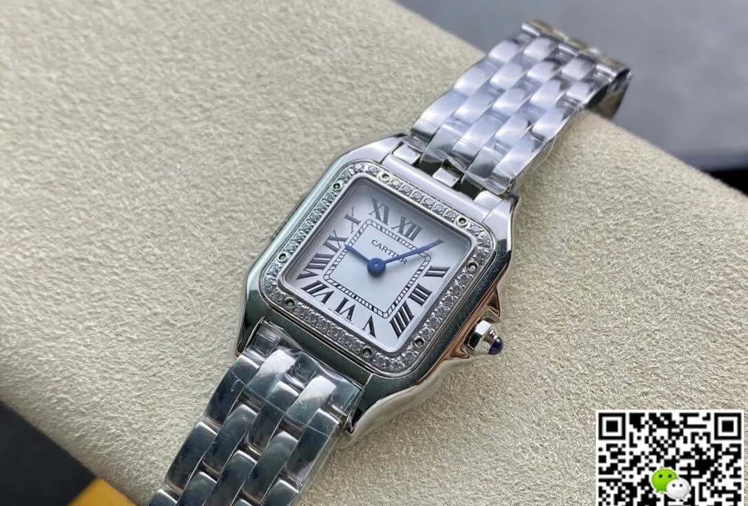 Panthere De Cartier W4PN0007 8848 Factory 1:1 Best Edition Replica Watch Diamond-Set Bezel