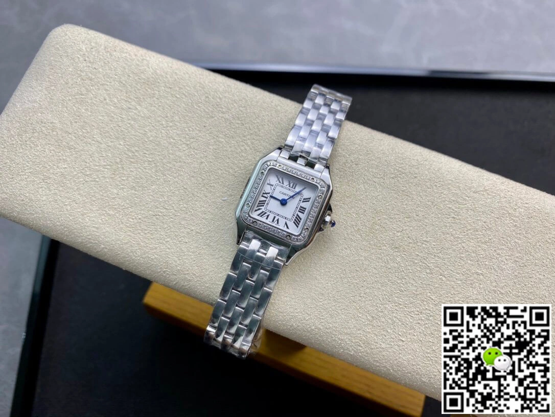 Panthere De Cartier W4PN0007 8848 Factory 1:1 Best Edition Replica Watch Diamond-Set Bezel