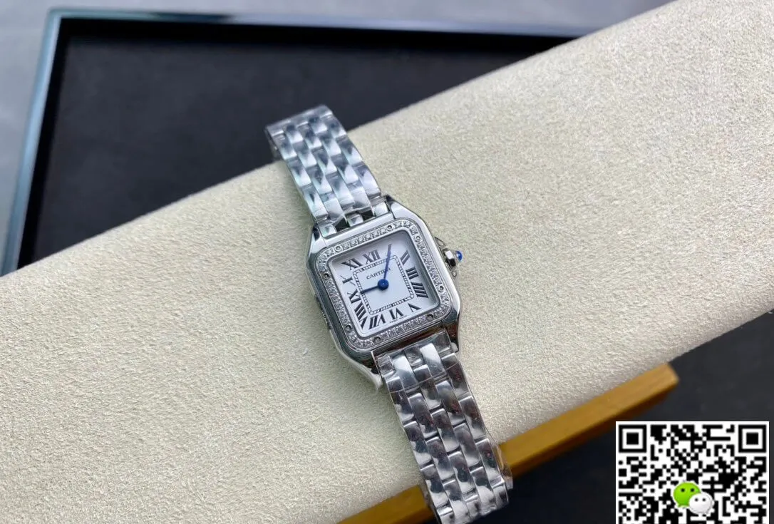 Panthere De Cartier W4PN0007 8848 Factory 1:1 Best Edition Replica Watch Diamond-Set Bezel