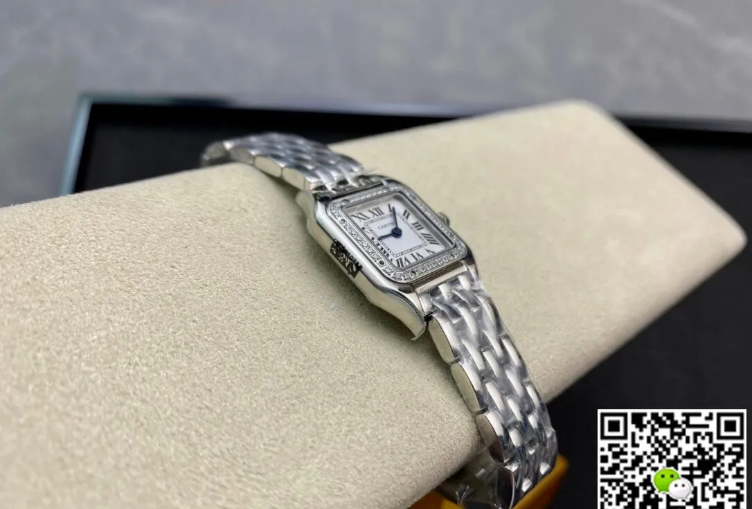 Panthere De Cartier W4PN0007 8848 Factory 1:1 Best Edition Replica Watch Diamond-Set Bezel