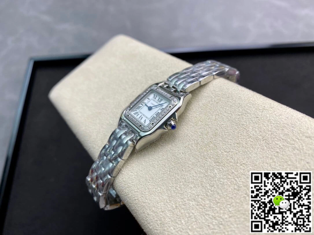 Panthere De Cartier W4PN0007 8848 Factory 1:1 Best Edition Replica Watch Diamond-Set Bezel