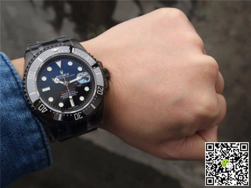 Rolex Deepsea Sea-Dweller 116660 1:1 Best Edition Replica Watch Swiss ETA2836 Black PVD