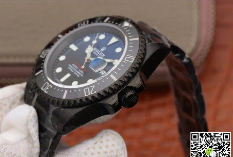 Rolex Deepsea Sea-Dweller 116660 1:1 Best Edition Replica Watch Swiss ETA2836 Black PVD
