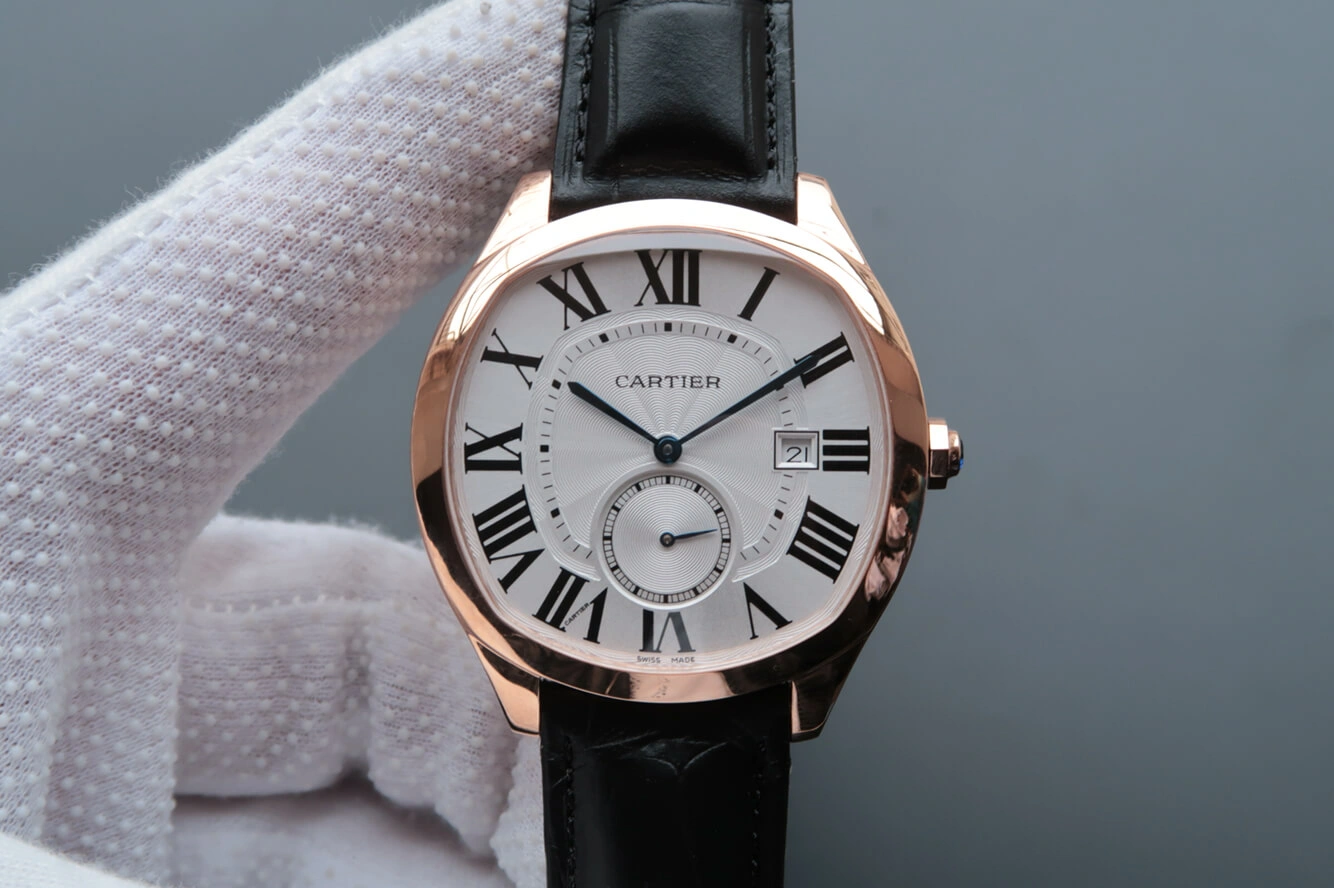 Drive De Cartier WGNM0003 V6 Factory 1:1 Best Edition Replica Watch White Dial