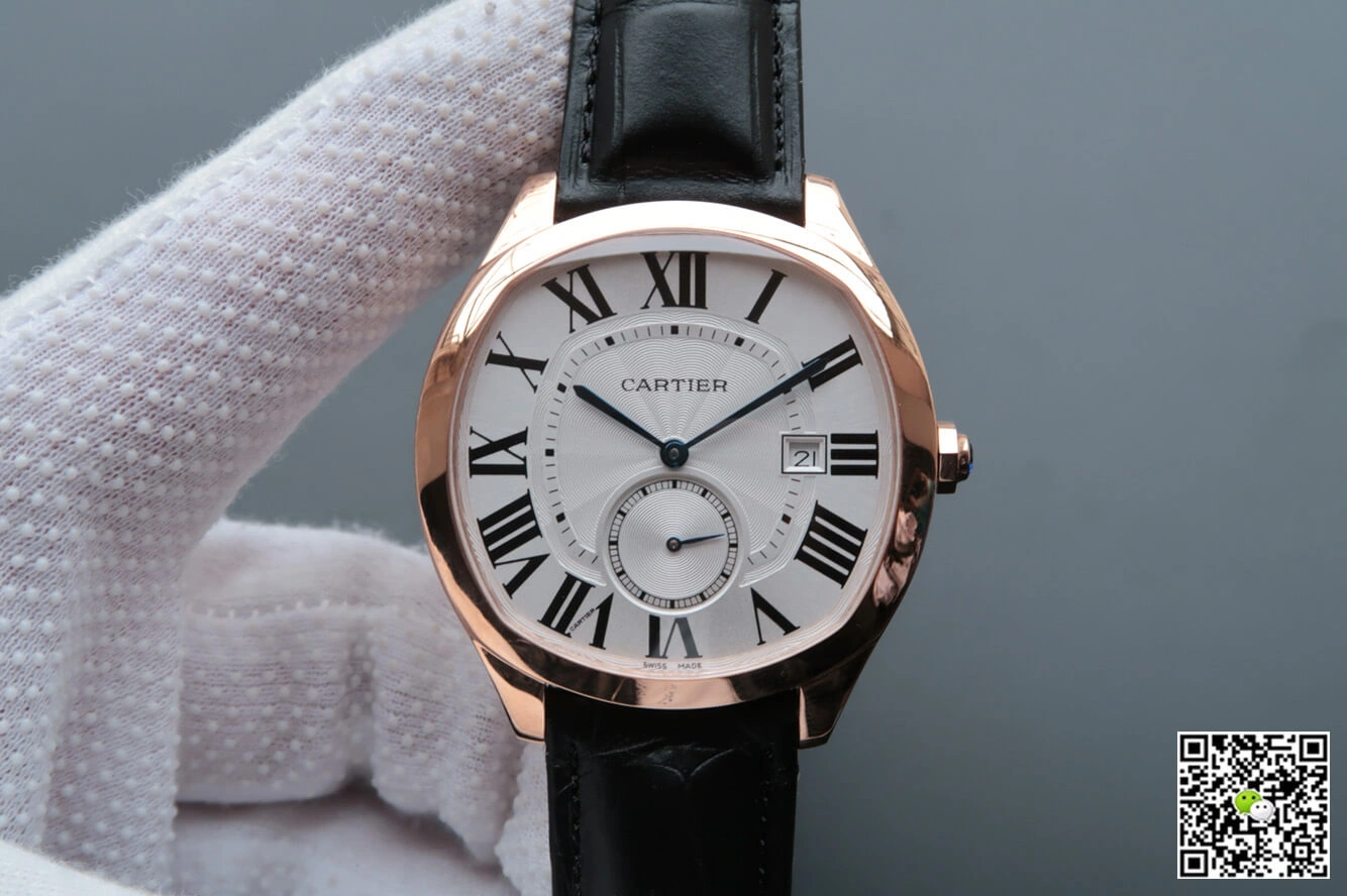 Drive De Cartier WGNM0003 V6 Factory 1:1 Best Edition Replica Watch White Dial