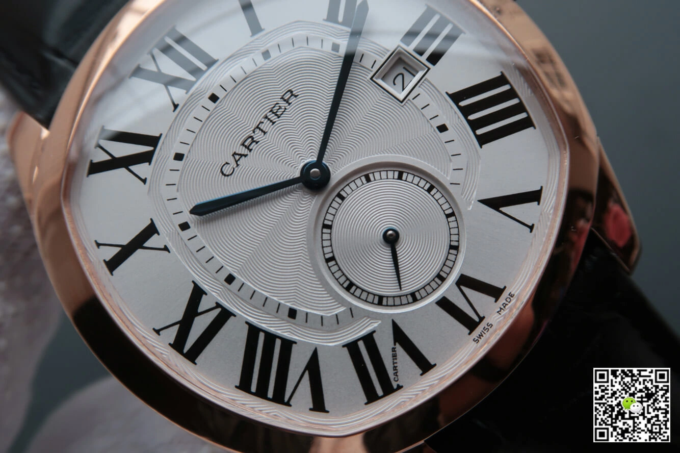 Drive De Cartier WGNM0003 V6 Factory 1:1 Best Edition Replica Watch White Dial