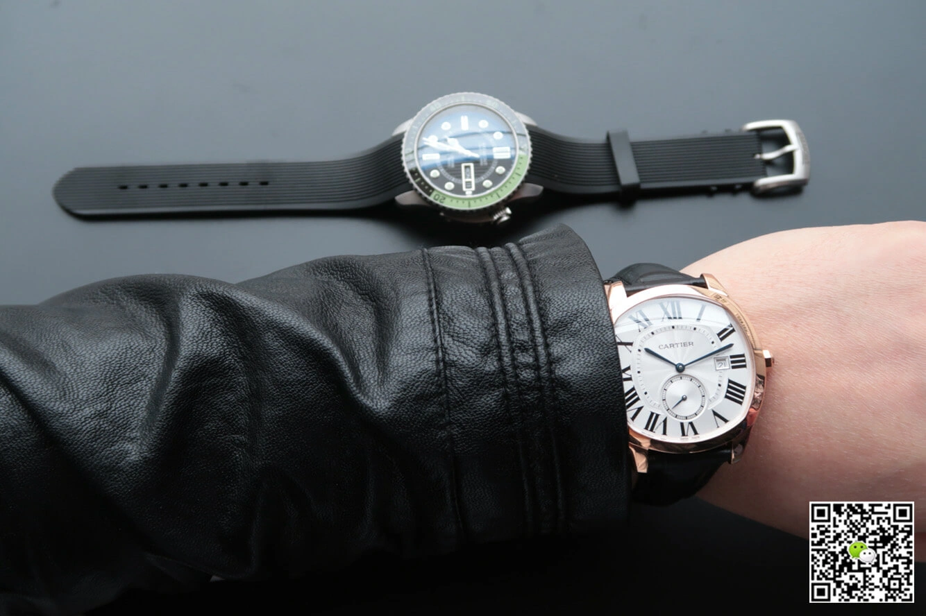 Drive De Cartier WGNM0003 V6 Factory 1:1 Best Edition Replica Watch White Dial