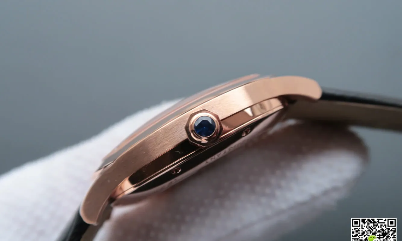Drive De Cartier WGNM0004 V6 Factory 1:1 Best Edition Replica Watch Leather Strap