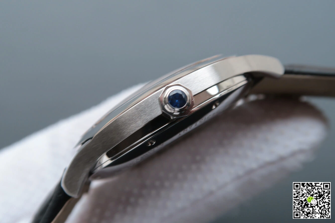 Drive De Cartier WSNM0009 V6 Factory 1:1 Best Edition Replica Watch Black Strap