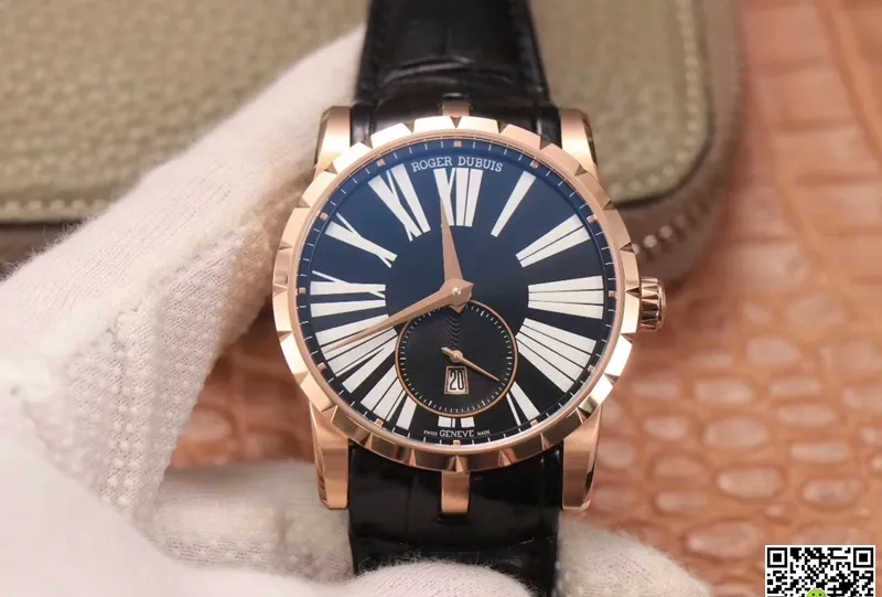 Roger Dubuis Excalibur DBEX0537 PF Factory 1:1 Best Edition Replica Watch Leather Strap