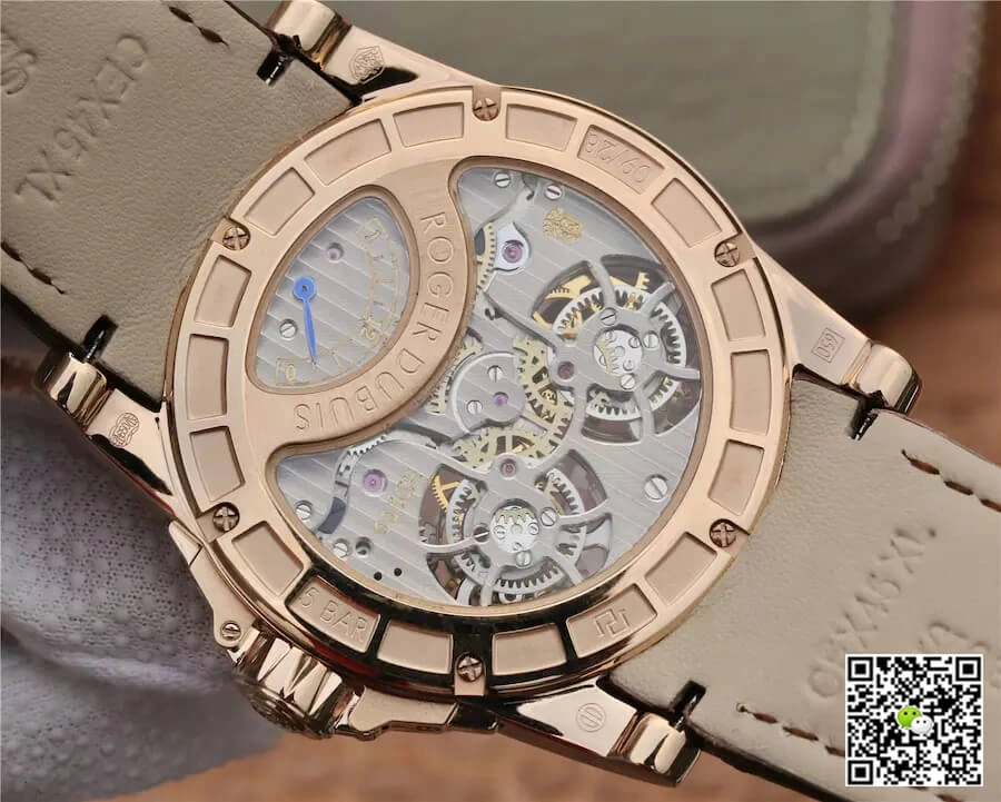 Roger Dubuis Excalibur RDDBEX0249 JB Factory 1:1 Best Edition Replica Watch Brown Strap