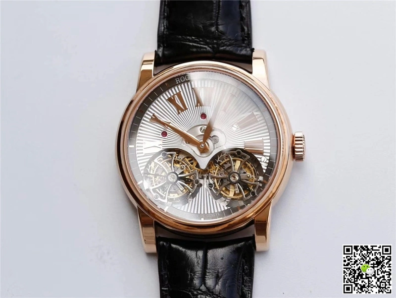 Roger Dubuis Hommage RDDBHO0562 JB Factory 1:1 Best Edition Replica Watch Leather Strap