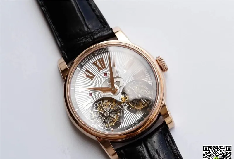 Roger Dubuis Hommage RDDBHO0562 JB Factory 1:1 Best Edition Replica Watch Leather Strap