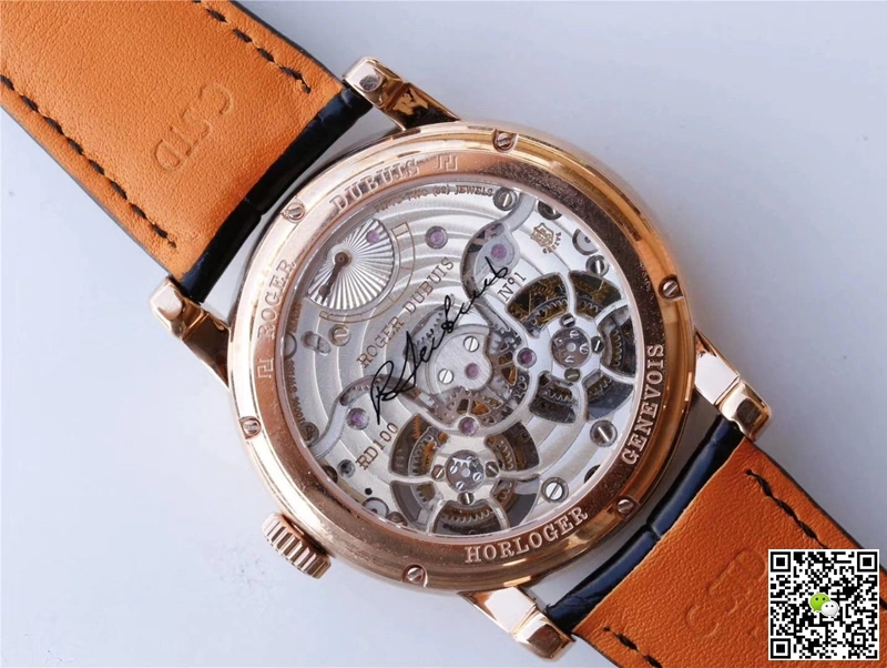 Roger Dubuis Hommage RDDBHO0562 JB Factory 1:1 Best Edition Replica Watch Leather Strap