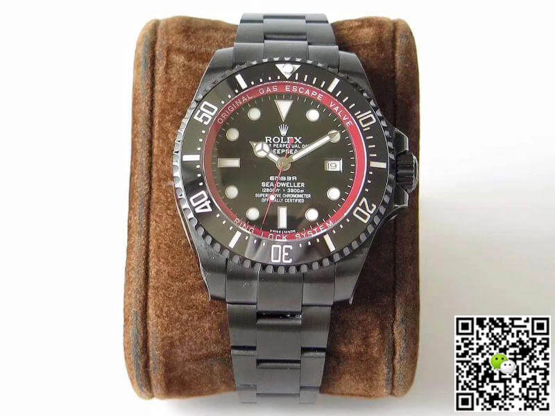 Rolex Sea-Dweller 116660 VR Factory 1:1 Best Edition Replica Watch Swiss ETA2836 Black Dial