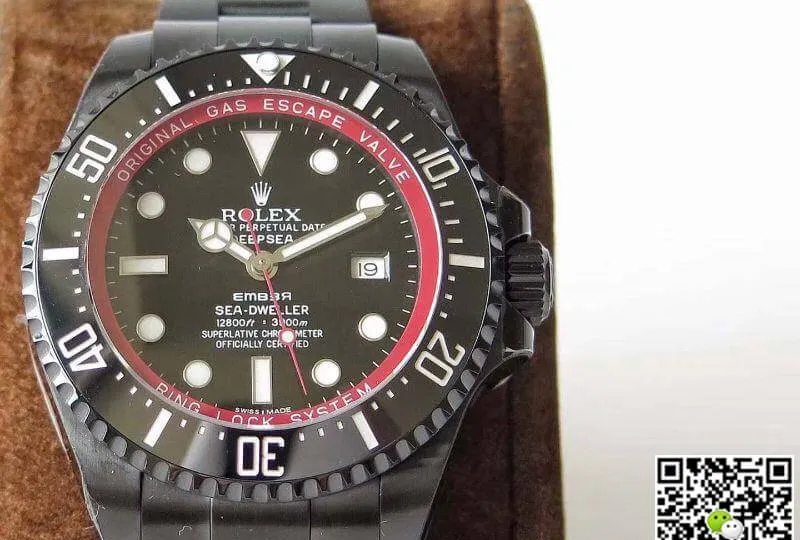 Rolex Sea-Dweller 116660 VR Factory 1:1 Best Edition Replica Watch Swiss ETA2836 Black Dial