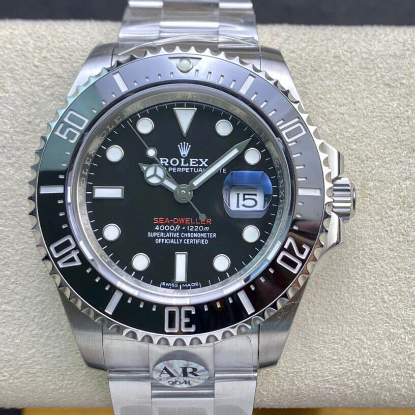 Rolex Sea-Dweller 126600 AR Factory Black Dial 1:1 Best Edition Replica Watch Swiss ETA2824