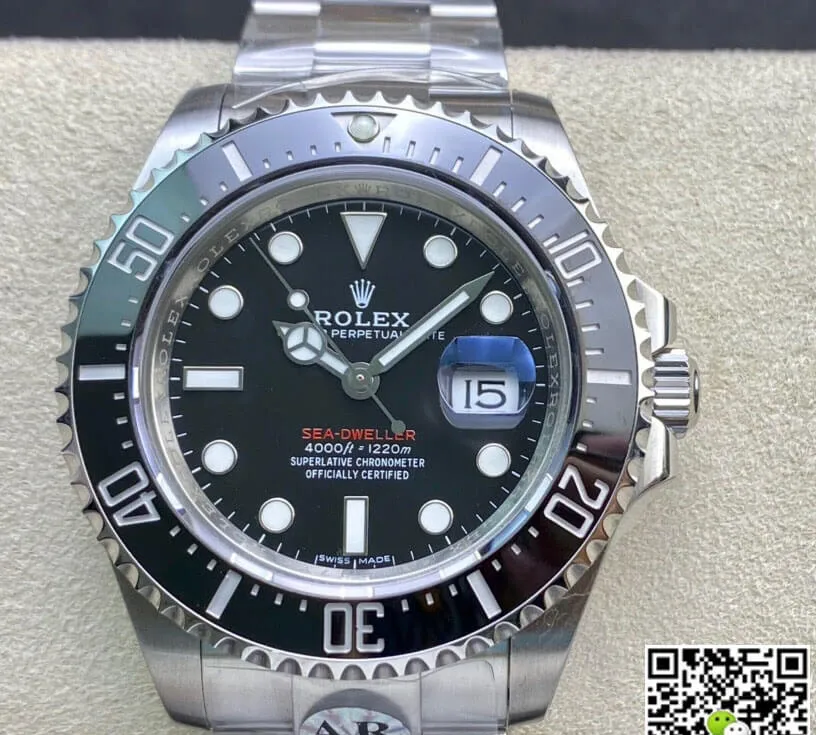 Rolex Sea-Dweller 126600 AR Factory Black Dial 1:1 Best Edition Replica Watch Swiss ETA2824