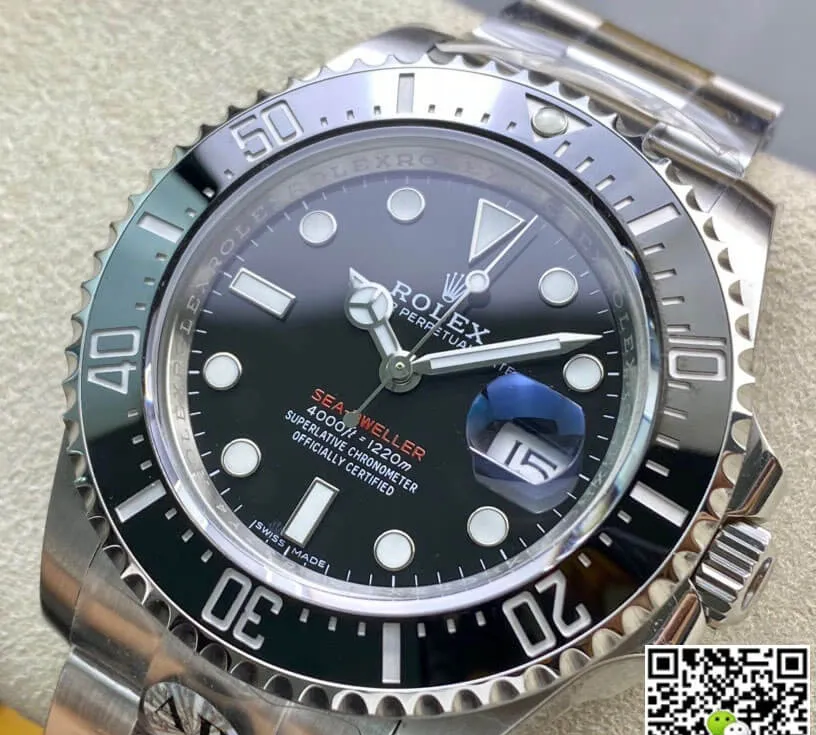 Rolex Sea-Dweller 126600 AR Factory Black Dial 1:1 Best Edition Replica Watch Swiss ETA2824