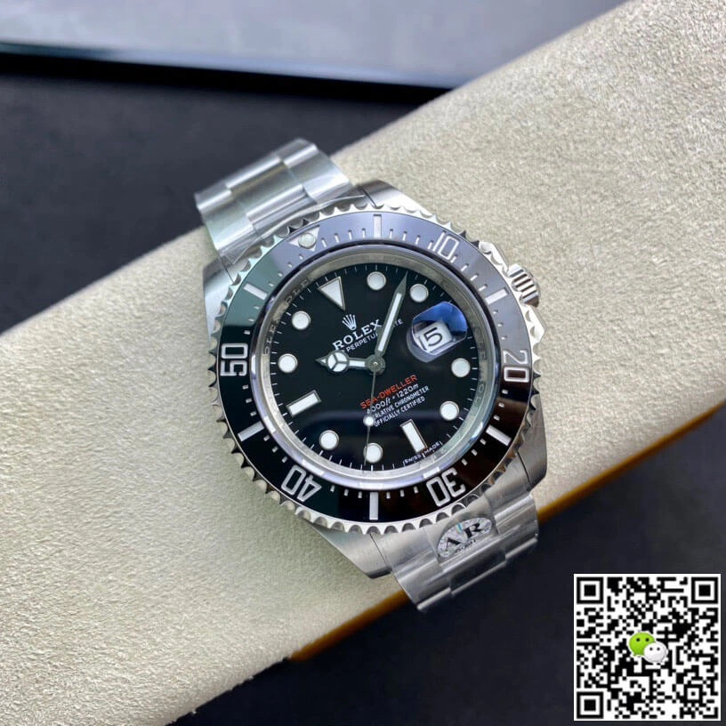 Rolex Sea-Dweller 126600 AR Factory Black Dial 1:1 Best Edition Replica Watch Swiss ETA2824