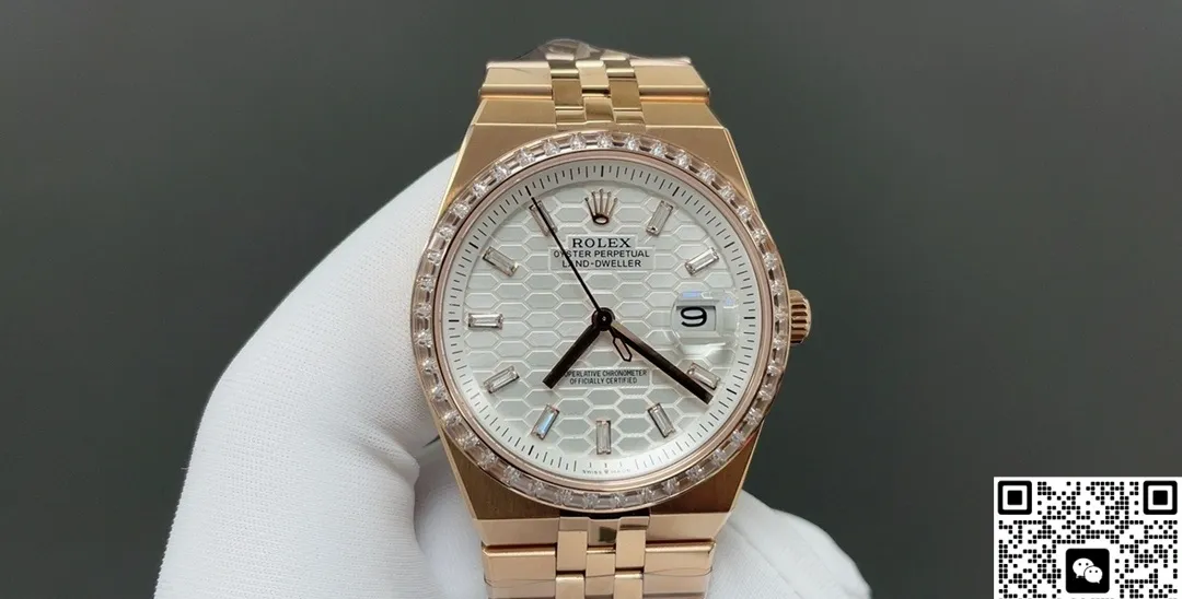 ES Factory Rolex Land-Dweller 127385TBR-0003 1:1 Best Edition Replica Watch