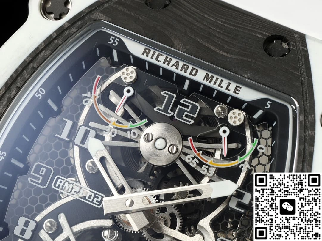 NEW Factory Richard Mille RM21-02 Carbon fiber case 1:1 Best Edition Replica Watch