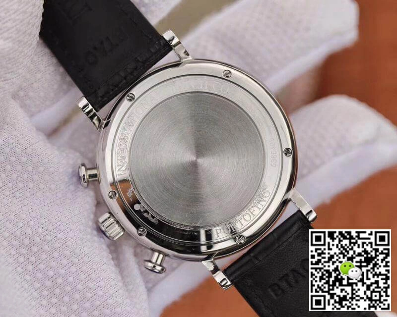 IWC Portofino Chronograph 42mm Multi-function IW391022 ZF Factory 1:1 Best Edition Replica Watch Swiss ETA7750 Silver Marker and Pointers