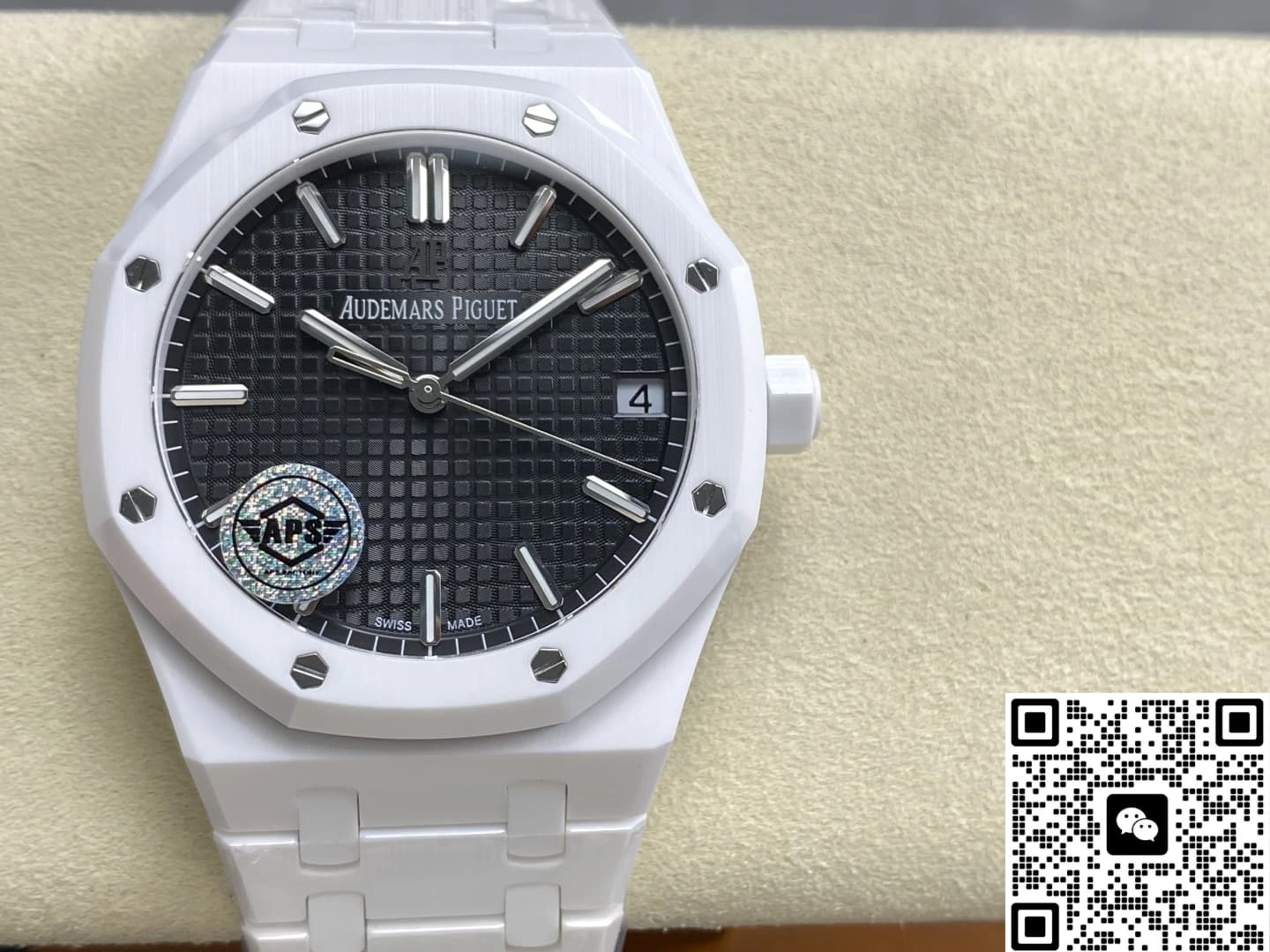 APS Factory Audemars Piguet Royal Oak 15500 Black Dial 1:1 Best Edition Replica Watch