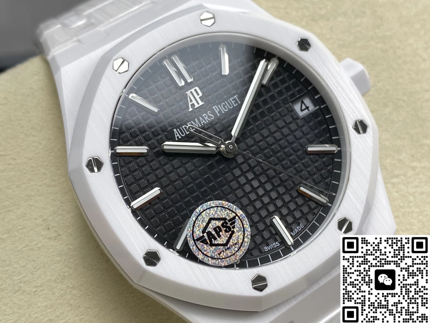 APS Factory Audemars Piguet Royal Oak 15500 Black Dial 1:1 Best Edition Replica Watch