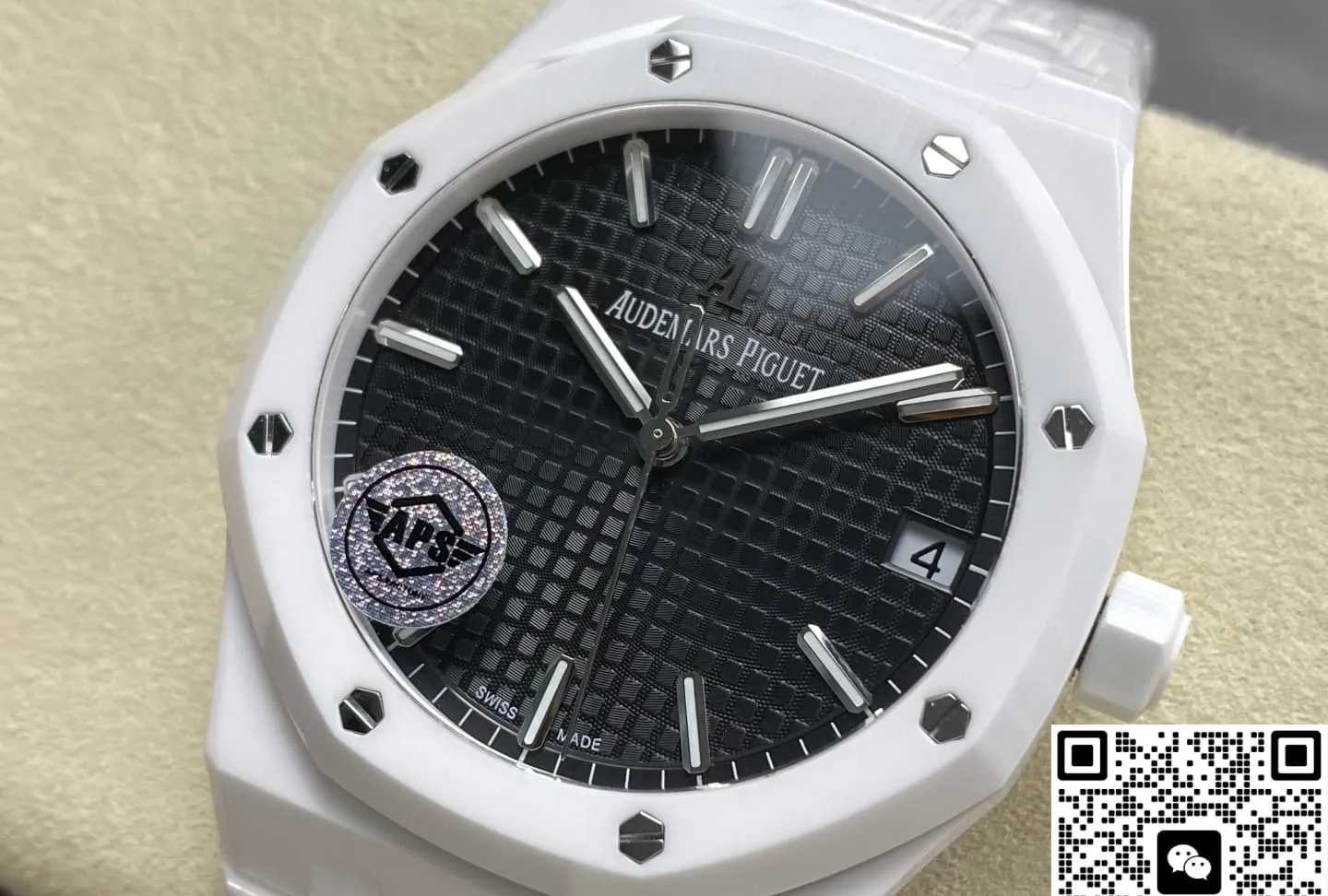 APS Factory Audemars Piguet Royal Oak 15500 Black Dial 1:1 Best Edition Replica Watch