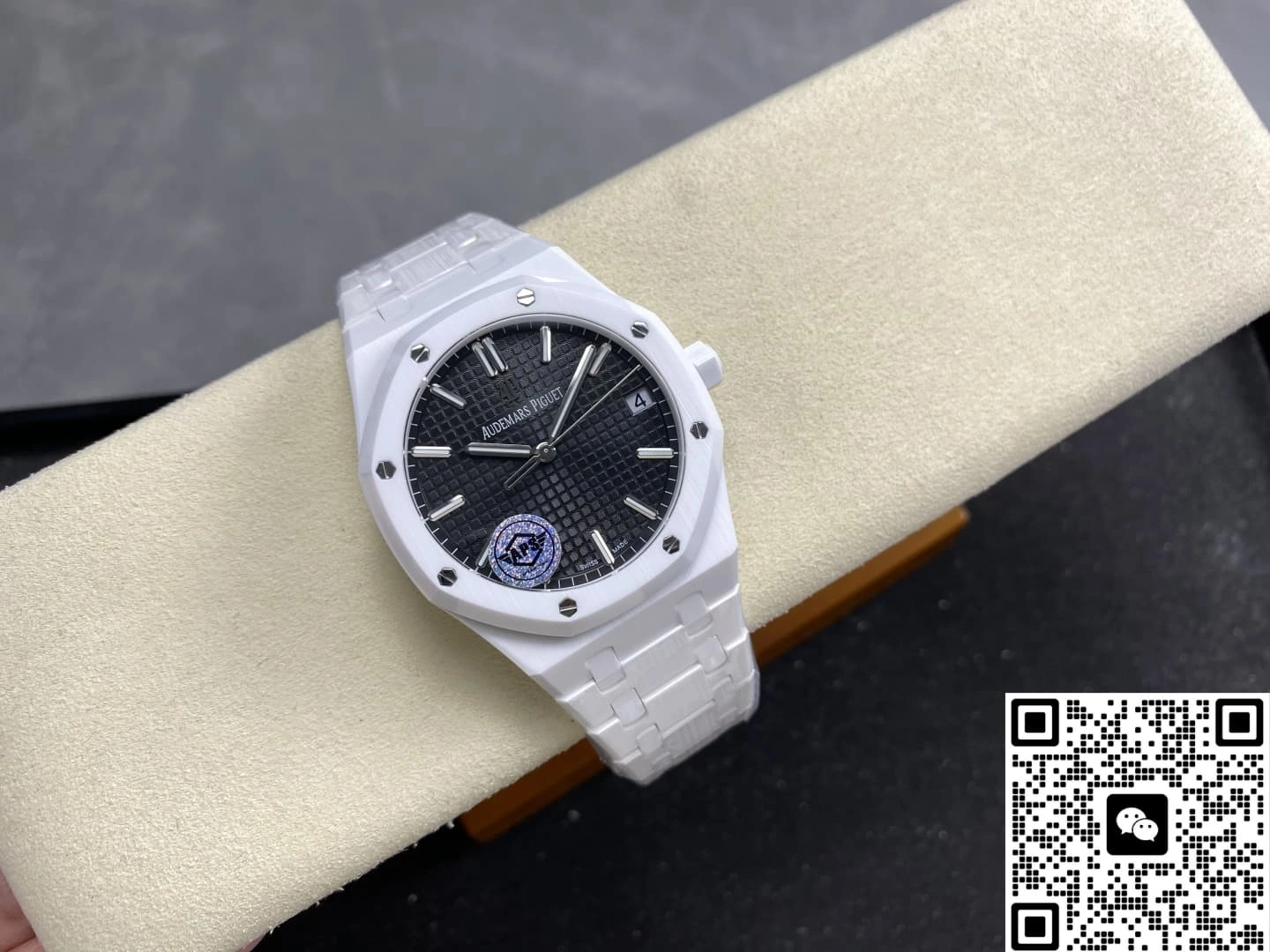 APS Factory Audemars Piguet Royal Oak 15500 Black Dial 1:1 Best Edition Replica Watch
