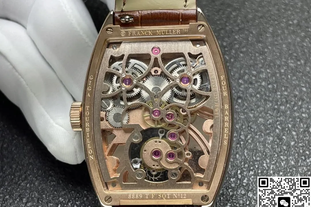 ABF Factory Franck Muller Tourbillon 8889 Diamond Case 1:1 Best Edition Replica Watch