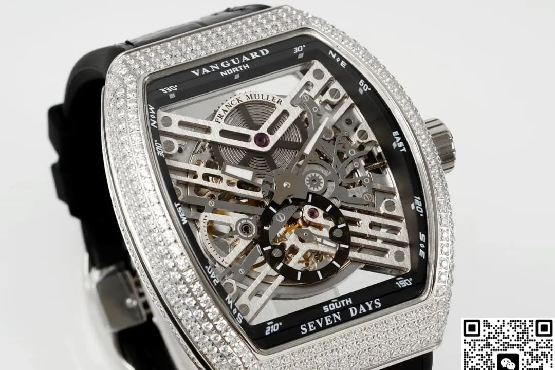 ABF Factory Franck Muller Tourbillon V45 Leather Strap 1:1 Best Edition Replica Watch