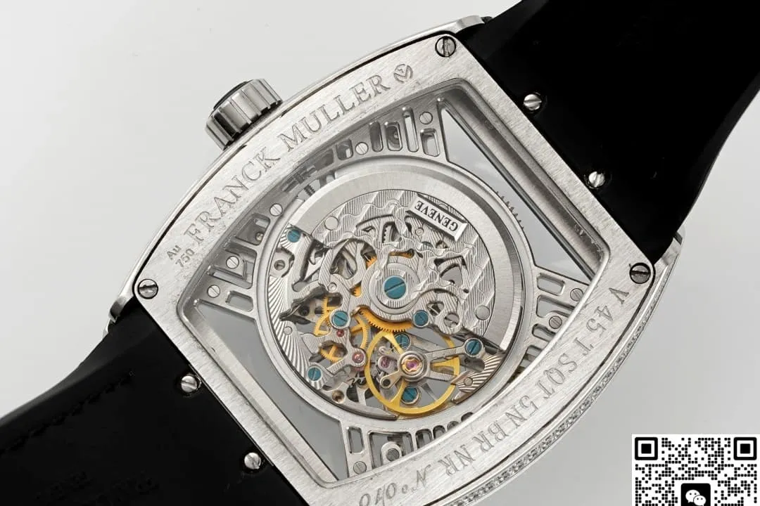 ABF Factory Franck Muller Tourbillon V45 Leather Strap 1:1 Best Edition Replica Watch