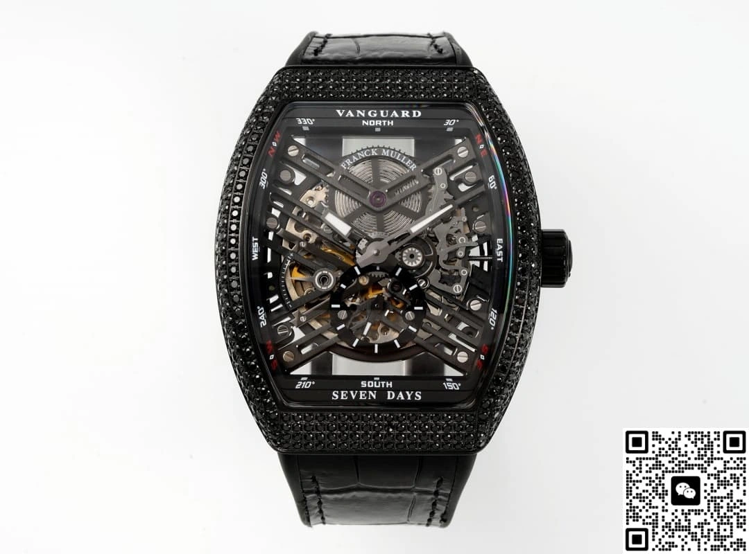 ABF Factory Franck Muller Tourbillon V45 Skeleton Dial 1:1 Best Edition Replica Watch