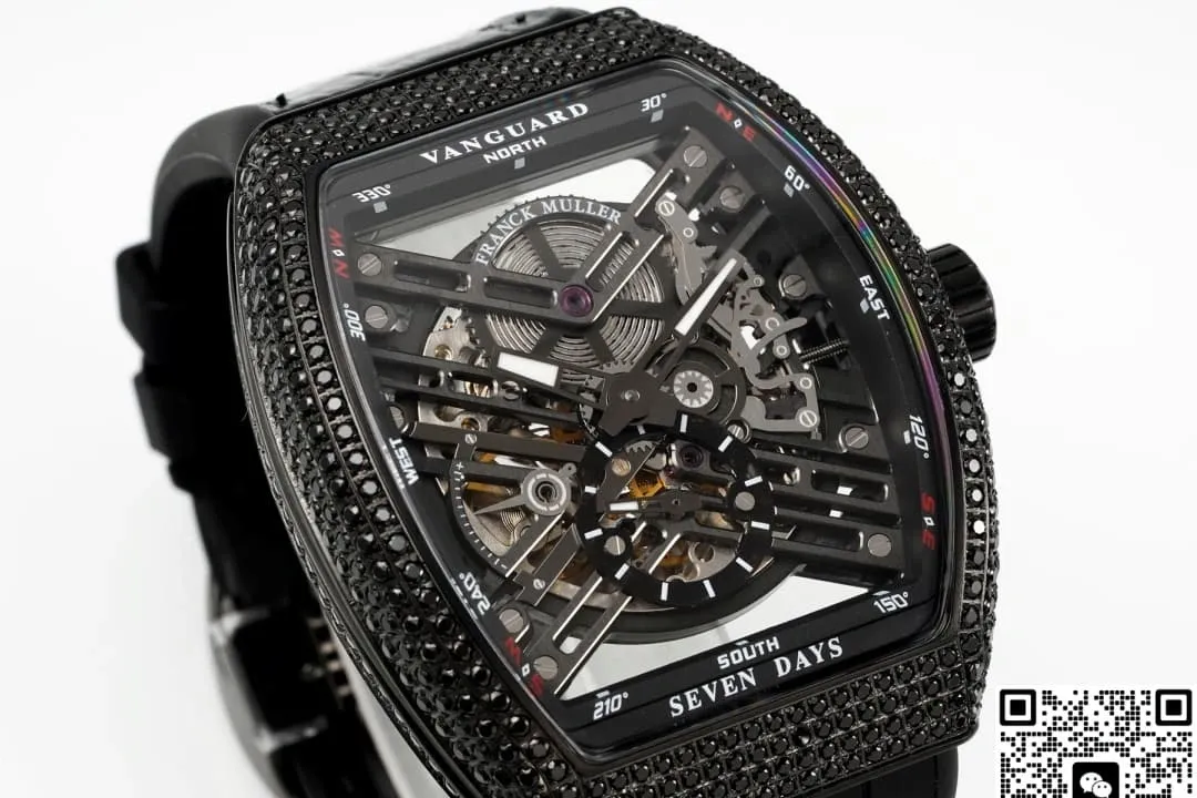 ABF Factory Franck Muller Tourbillon V45 Skeleton Dial 1:1 Best Edition Replica Watch