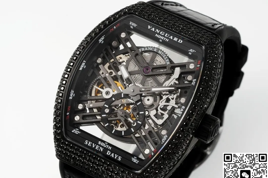 ABF Factory Franck Muller Tourbillon V45 Skeleton Dial 1:1 Best Edition Replica Watch