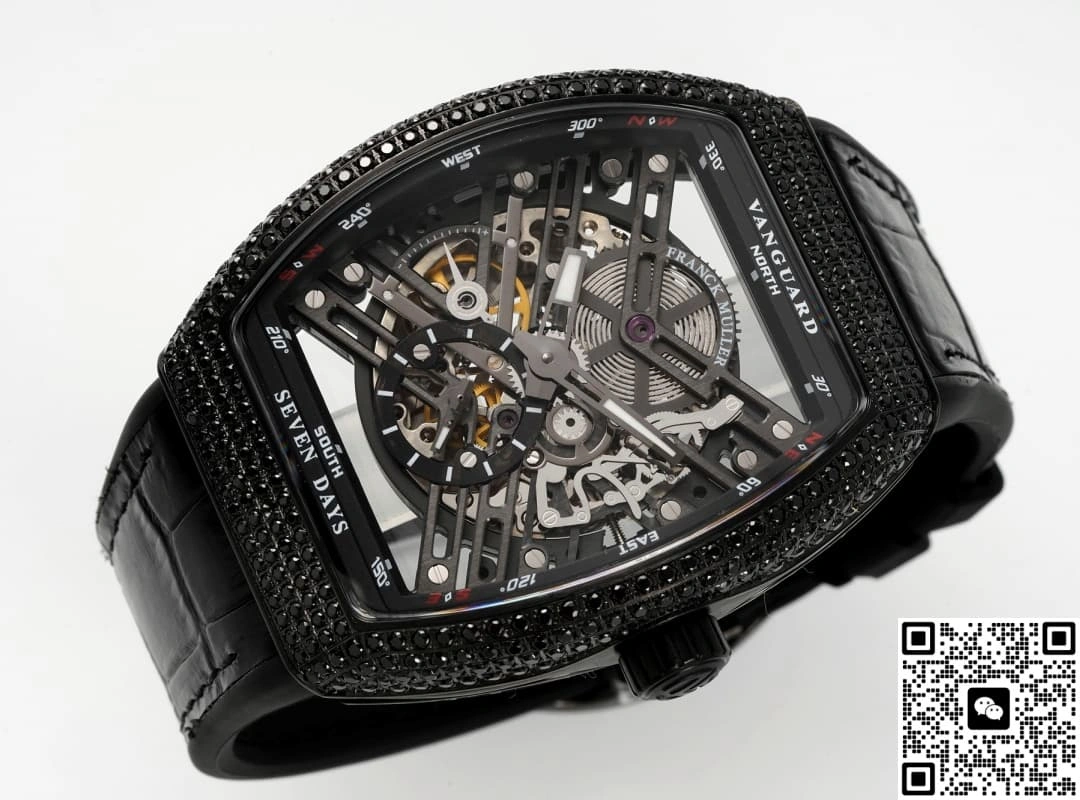 ABF Factory Franck Muller Tourbillon V45 Skeleton Dial 1:1 Best Edition Replica Watch