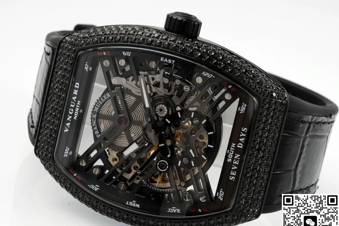 ABF Factory Franck Muller Tourbillon V45 Skeleton Dial 1:1 Best Edition Replica Watch