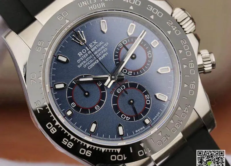 Rolex Daytona Cosmograph 116519 Noob Factory Mechanical Watches 1:1 Best Edition Replica Watch Swiss ETA4130 Grey Dial